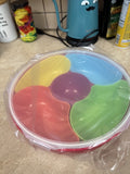 HOME-X Salad Divider, 11.8x11.8x18.5 Inches