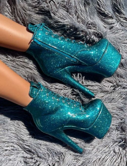 Teel Glitter Hella Heels Stilettos