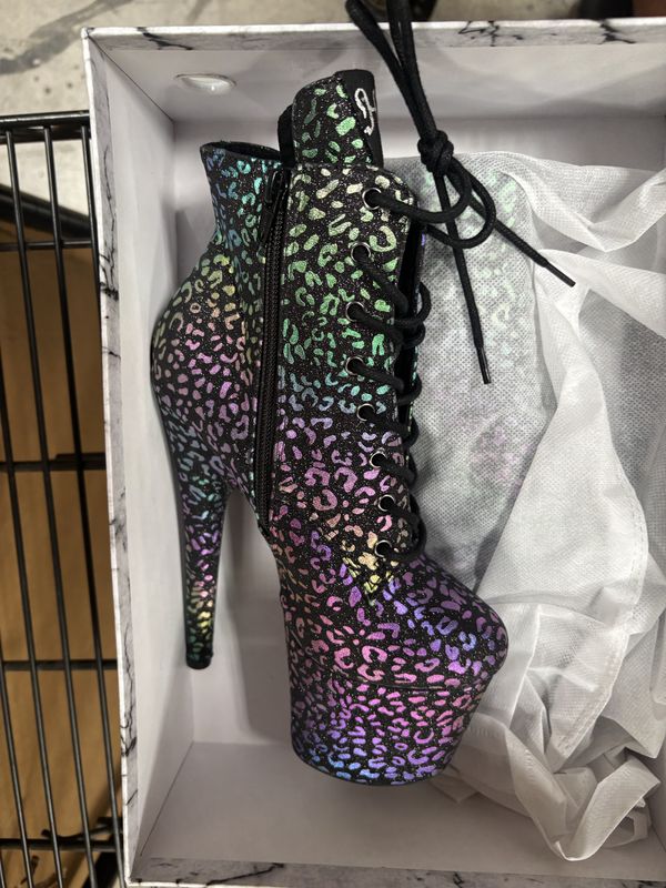 Leopard Rainbow Hella Heels