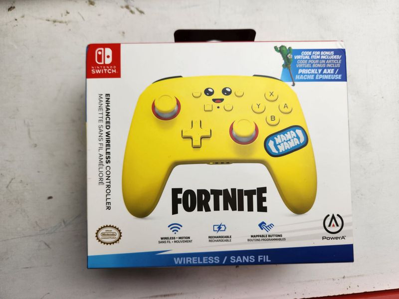 PowerA Fortnite Peely Pack Accessories for Nintendo Switch, Controller, Earbuds, and Case