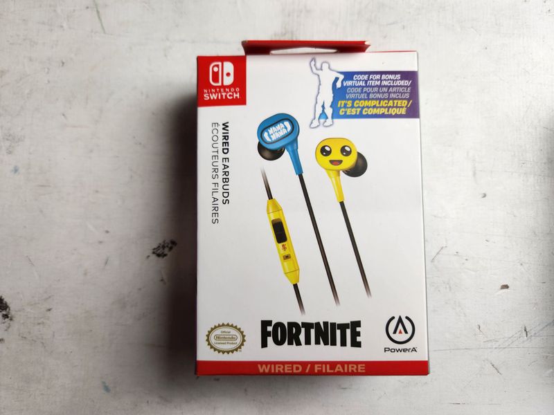 PowerA Fortnite Peely Pack Accessories for Nintendo Switch, Controller, Earbuds, and Case